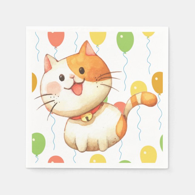 Cute Little Koala Bear Australian Animal Art  Napk Napkins (Front)
