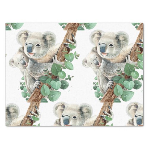 Cute Little Koala Bear Australian Animal Art    Tissue Paper