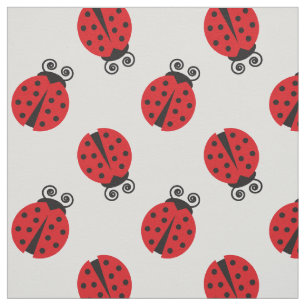 Cute Little Ladybugs Fabric