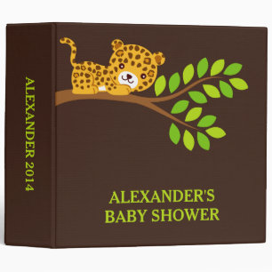 Cute Little Leopard Photo Album Binder