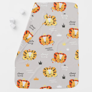 Cute Little Lion/King Baby Blanket