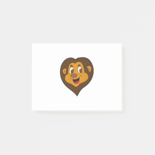 Cute Little Lion Post-it Notes (Front)