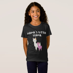 Cute Little Llama Gift Mamas Little Llama Gift T-Shirt