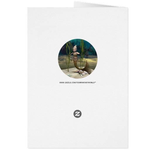 Cute Little Mermaid (Back)