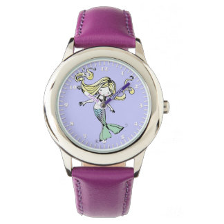 Cute Little Mermaid Girls Wrist Watch