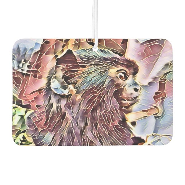 CUTE LITTLE MONKEY AIR FRESHENER (Front)