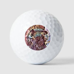 CUTE LITTLE MONKEY GOLF BALLS
