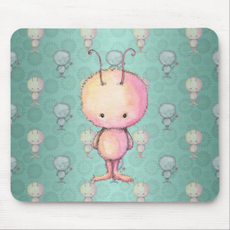 Cute Little Monster Mouse Pad