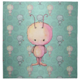 Cute Little Monster Napkin