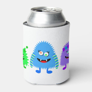 Cute Little Monsters Can Cooler