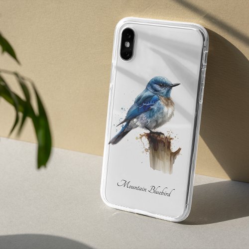 cute little mountain bluebird customizable iPhone 11 pro case