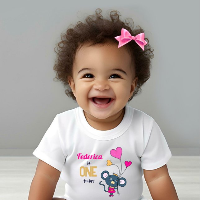 Cute little mouse baby bodysuit (Creator Uploaded)