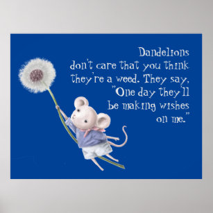 Inspirational Quote Cartoon Posters & Prints | Zazzle