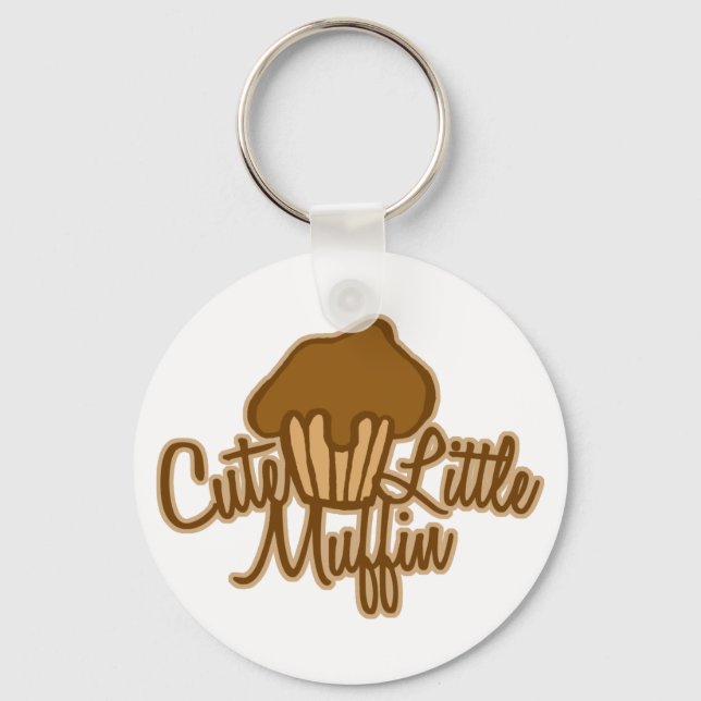 Cute Little Muffin Keychain (Front)