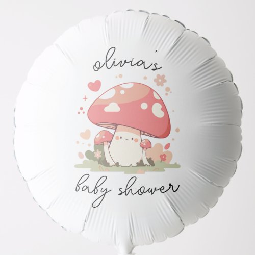 Cute Little Mushroom Balloon