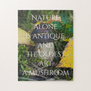 Cute little mushroom jigsaw puzzle