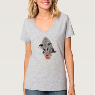 Cute little opossum eating watermelon T-Shirt