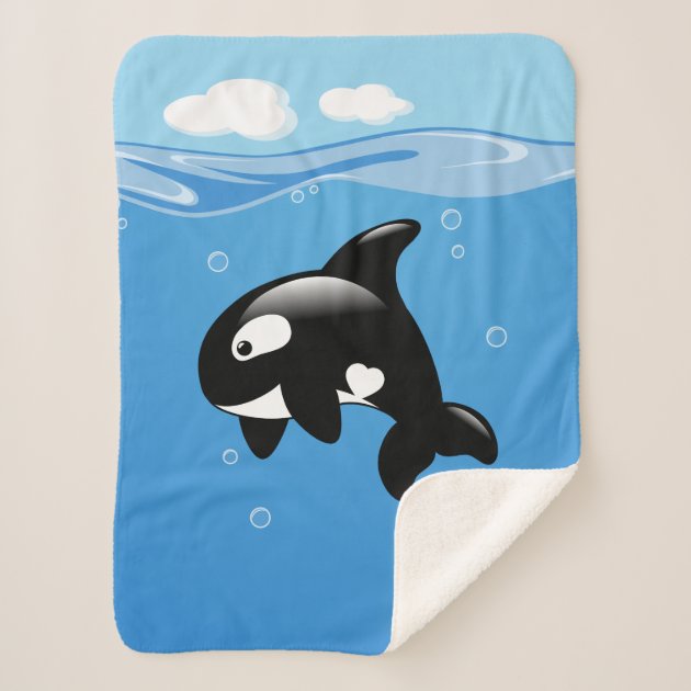 Orca whale online blanket