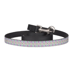 Cute Little Owls in Pastel Colors Pet Leash