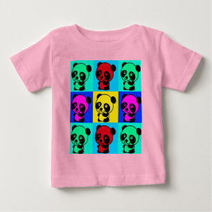 Cute Little Panda Bear Art Baby T-Shirt