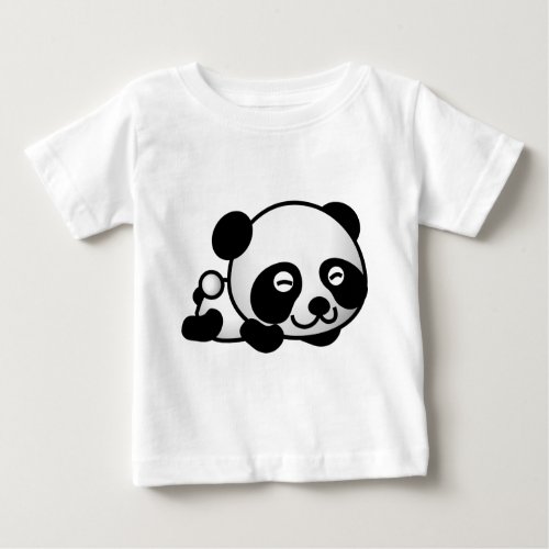 Cute little Panda Bear Baby T_Shirt
