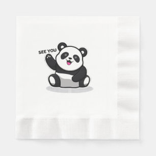 cute little panda napkins