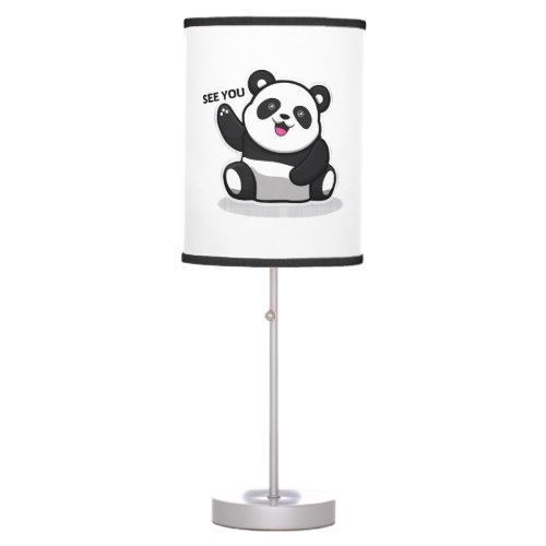 cute little panda table lamp