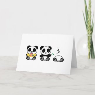 Cute Little Pandas Blank
