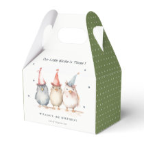 Cute Little Party Birds Any Age Kids Birthday Favor Boxes