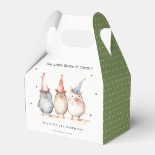 Cute Little Party Birds Any Age Kids Birthday Favor Boxes
