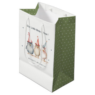 Cute Little Party Birds Any Age Kids Birthday Medium Gift Bag