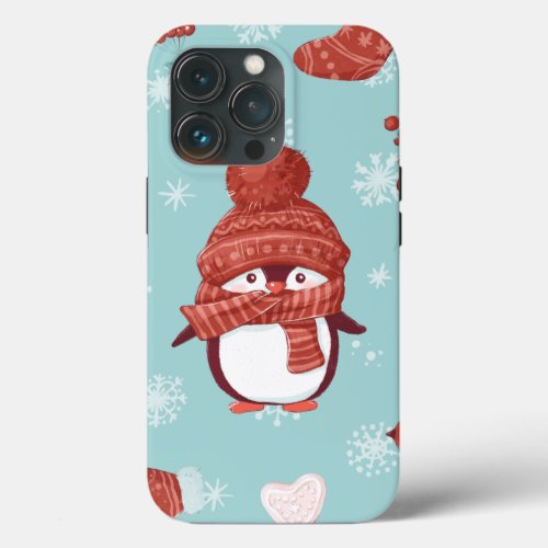 Cute little penguin OtterBox iPhone case