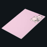 Cute Little Pig Notepad<br><div class="desc">My cute, little pig, print notepad will help you keep track of things.
Artwork by Sally Lannier/Painted Dreams Designs</div>