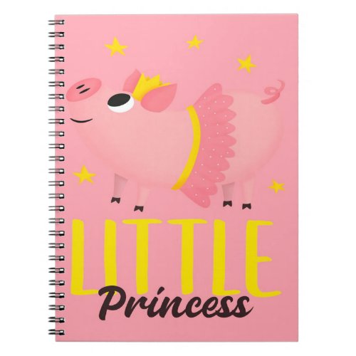 Cute little Pig Princess Piglet Box Wallet Color Notebook