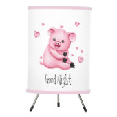 Cute little pig tripod lamp (Front)