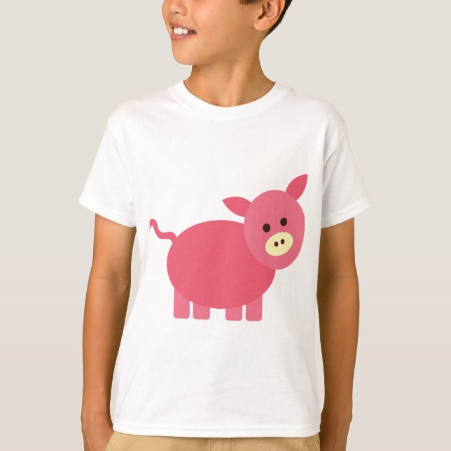 Cute Little Piggy T-Shirt (Front)