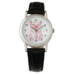 Cute Little Piggy Women&#39;s Watch at Zazzle