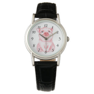 Cute Little Piggy Women's Watch