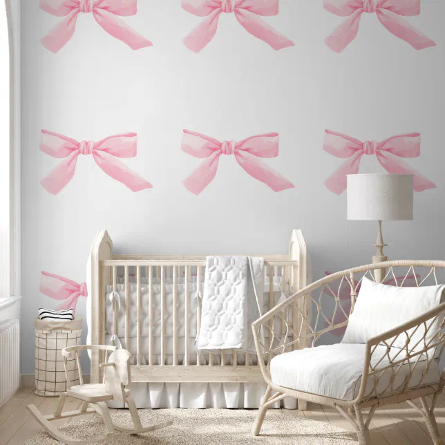 Girl Room Wallpaper Wallpaper Ideas For Baby Girl Nursery Cute - Main Image