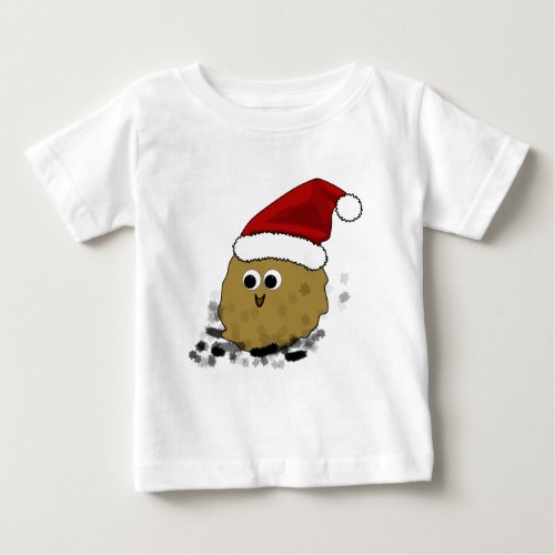 Cute Little Poop Christmas  Baby T_Shirt