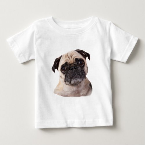 cute little pug dog baby T_Shirt