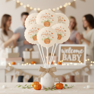Cute Little Pumpkin Baby Shower Balloon