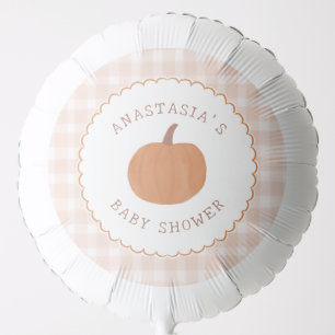 Cute Little Pumpkin on the Way Baby Shower Balloon
