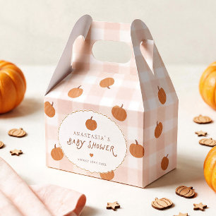 Cute Little Pumpkins Gender Neutral Baby Shower Favor Boxes