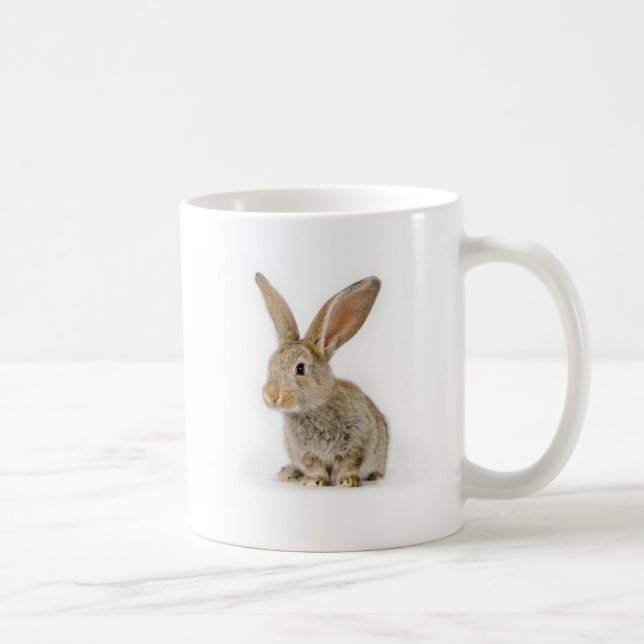 Cute little rabbit coffee mug (Right)