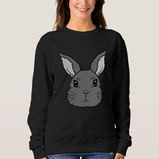 Cute Little Rabbit Easter Bunny  Pet Owner Childre Sweatshirt (Front)