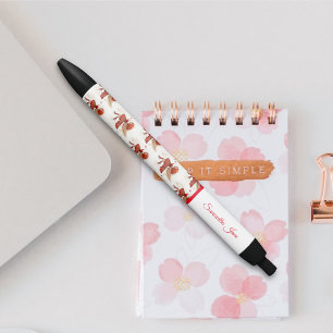 Cute Little Red Flying Fairy Girly Fantasy Pen