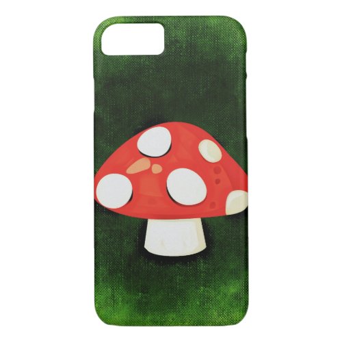 Cute Little Red Mushroom iPhone 87 Case