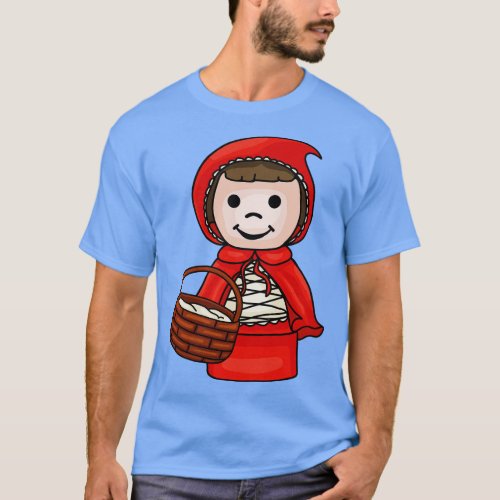 Cute Little Red Riding Hood T_Shirt