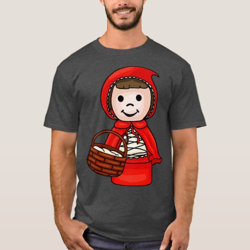 Cute Little Red Riding Hood T_Shirt